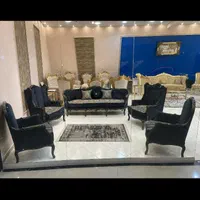 کلاسیک ابزاری فرانسوی کامل همراه با میز|مبلمان خانگی و میز عسلی|مشهد, گرجی علیا|دیوار