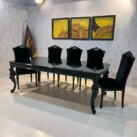 میز نهار خوری۸ نفره|میز و صندلی غذاخوری|پردیس, شهرک صنعتی خرمدشت فاز ۷|دیوار