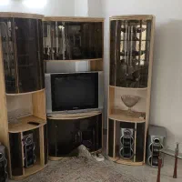 میز تلویزیون ویترینی