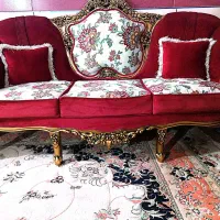 مبل سلطنتی ۹ نفره بسیار شیک و کم کارکرد