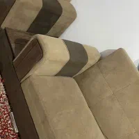 مبل هفت نفره سالم و تمیز|مبلمان خانگی و میز عسلی|دهگلان, |دیوار