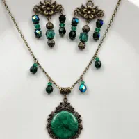 بدلیجات زنانه مدل زمرد