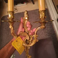 جفت دیوارکوب برنز ایتالیا