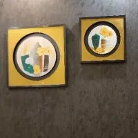 تابلو دو تیکه مکمل هم مدرن