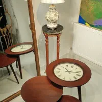 میز عسلی ساعت دار برند lotus|مبلمان خانگی و میز عسلی|تبریز, |دیوار