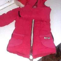 کاپشن دخترانه قرمز خوشرنگ