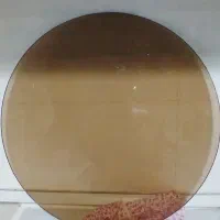 شیشه گرد رومیزی برنزونو