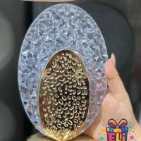 چراغ خواب کریستالی لمسی همراه کابل|چراغ خواب و آباژور|خورموج, |دیوار