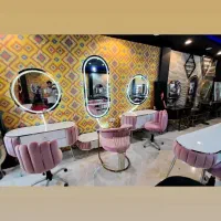 صندلی اصلاح ترولی سرشور تخت میزناخن آیینه وکنسول