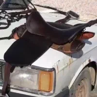 زین نو اصلا استفاده نشده با تمام وسایل|اسب و تجهیزات اسب‌سواری|قشلاق دشت, |دیوار