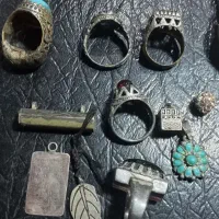 حرز نوشته نقره خیلی قدیمی|کلکسیون اشیاء عتیقه|گرگان, |دیوار