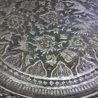 سینی مسی قلم زنی اصفهان