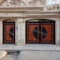 نقاشی ساختمان درب پنجره چوب