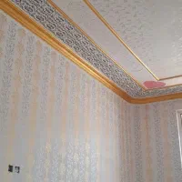رنگ امیزی طرح کاغذ دیواری|خدمات پیشه و مهارت|شادگان, |دیوار