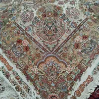 فرش۳۵رج جفت ۹متری سالاری حاشیه کف ابریشم|فرش|تبریز, |دیوار