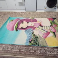 فرش ماشینی فانتزی 2 عدد|فرش|تهران, فدک|دیوار