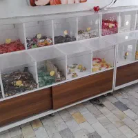 ویترین باکس شکلات و حبوبات وجام آجیل