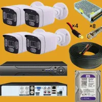 سیستم نظارت حرفه ای با دوربین مداربسته 5MP/12