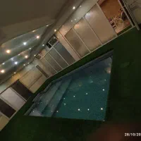 باغ ویلا اجاره روزانه  استخر4فصل داخل بنا