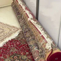 یک جفت فرش ماشینی  12متری|فرش|سهند, |دیوار