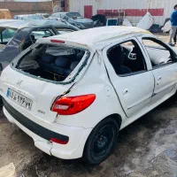 پژو‌207 تصادفی1402روشنTU3