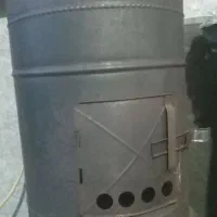 بخاری هیزمی بزرگ