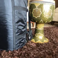 تنبک خاتم کاری شده صنایع دستی|سازهای سنتی|ساری, |دیوار