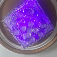 فروش لوستر سقفی LED دار چند رنگ سالم|لوستر و چراغ آویز|همدان, |دیوار