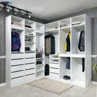 انواع کمد دیواری|جاکفشی، کمد، دراور|رشت, باهنر|دیوار