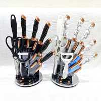 سرویس ۹ تیکه چاقو ماربل