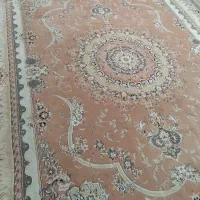 فروش دو تخته فرش 12متری و 6عدد پشتی