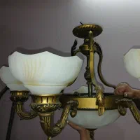 لوستر ۶ شاخه ۲ عدد