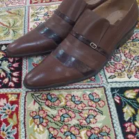 کفش مردانه مجلسی تمام چرم تبریز اصل