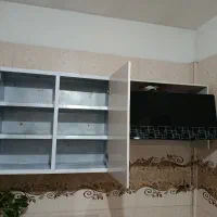 کابینت فلزی هوایی به همراه هود لمسی|آبچکان و نظمدهنده ظروف|نسیمشهر, |دیوار