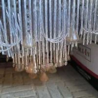 لوستر با سیستم صوتی و نور رنگی