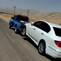 امداد خودرو، یدک کش، چرخ گیر خودرو سوار،رامهرمز