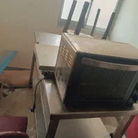 میز کار و ابچکان تمام استیل صنعتی