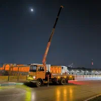 خدمات جرثقیل/خاور/کفی دار/۳تن/شبانه روزی۲۴ساعته