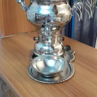 سماور طلایی دکوری مخصوص دیزان شب یلدا
