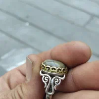 انگشتر نقره عیون ابلیس|جواهرات|بهارستان, |دیوار