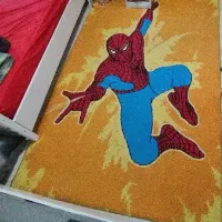 گلیم فرش مرد عنکبوتی