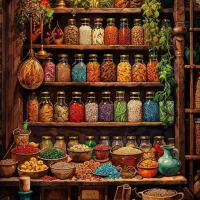 فروش انواع ادویه های خالص و انواع غلات تازه