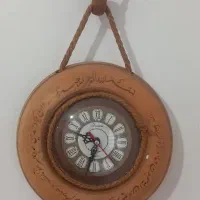 ساعت دیواری سفالی