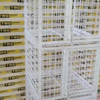 قفس ۳طبقه فنسی رنگ کوره