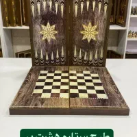 تخته نرد چوبی .پنج بازی و منچ و پاستور و تاس|اسباب‌‌بازی|کرج, حسن آباد|دیوار