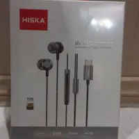هندزفری هیسکا تایپ سی Hiska type-c نو پلمپ گارانتی