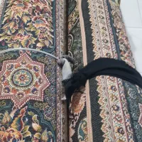 دوتخته فرش ۱۰۰۰شانه تراکم۳۰۰۰ پرگوشت جنس خوب|فرش|مشهد, شهید معقول|دیوار