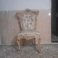 صندلی نهار خوری سلطنتی بدون میز ۶نفره