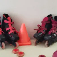 دو عدد اسکیت حرفه ای زنانه سایز  ۳۷ و ۳۹|دوچرخه، اسکیت، اسکوتر|شیراز, آبیاری|دیوار