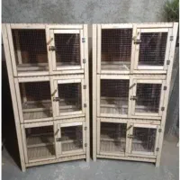 تولید انواع قفس چوبی لانه نی بندی توری خونه